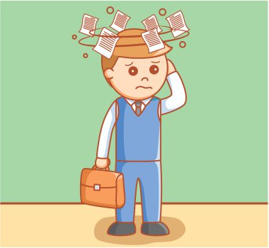 İş adamı başım dönüyor