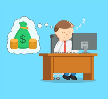 iş ve para hayal işadamı uyku