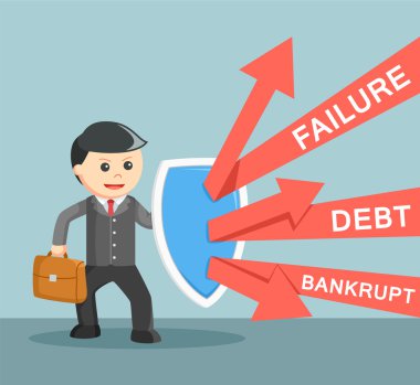 İş adamı hatası, borç ve iflas savunmak