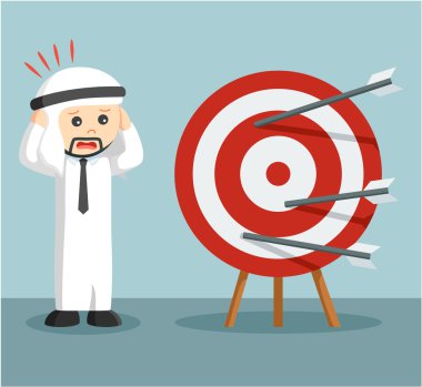 Arap işadamı panik Bayan hedef