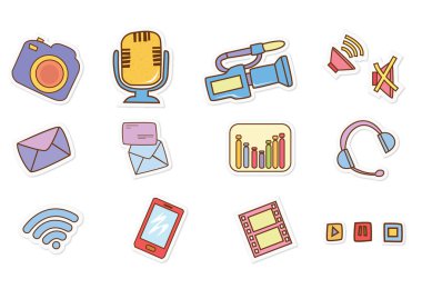 Sosyal medya bağlantıları nesne insanlar