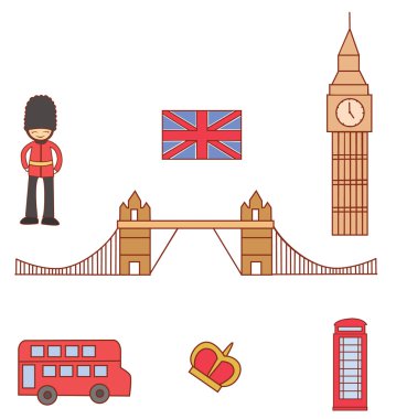 İngiltere'de turizm nesne koleksiyonu
