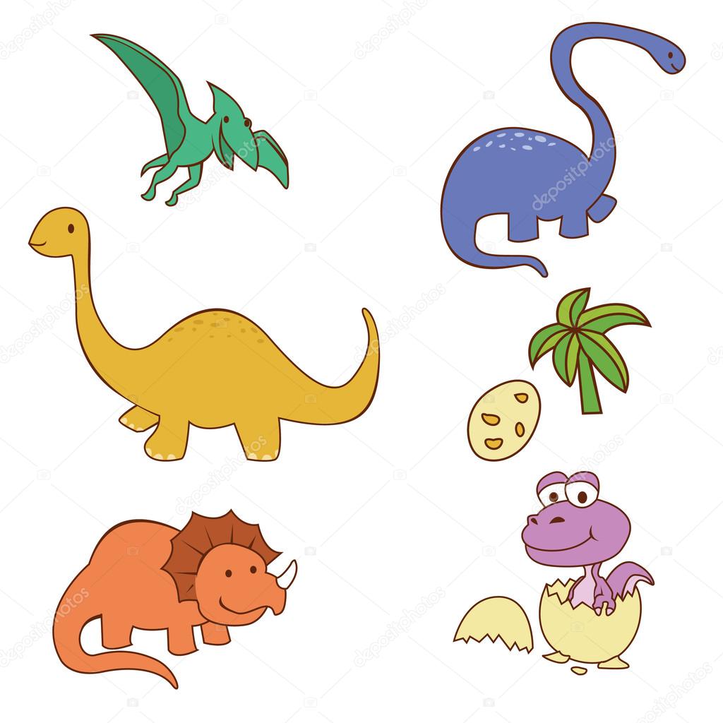 Dinosaur Cute Object Collection