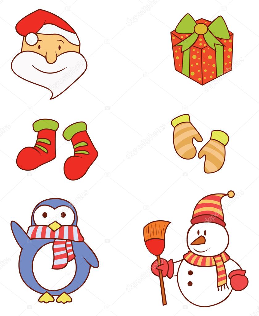 Christmas Doodle  Object Collection