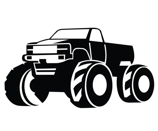 Monster Truck Vector — Stock Vector