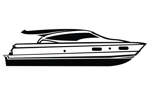 Simbolo barca — Vettoriale Stock