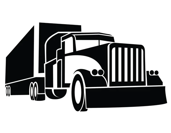 Truck Symbol — Stock Vector