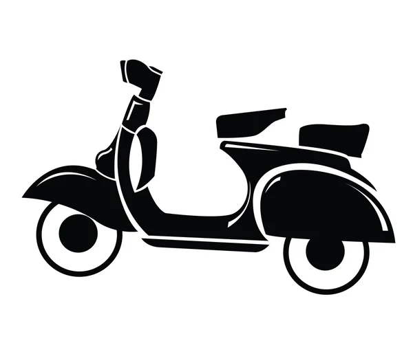 Scooter Symbol — Stock Vector