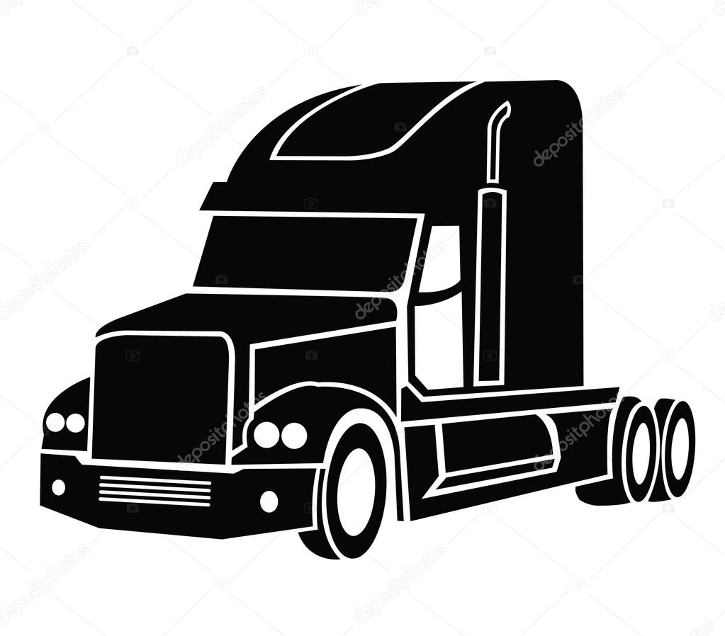 Truck Symbol — Stock Vector © redrockerz99 63053633