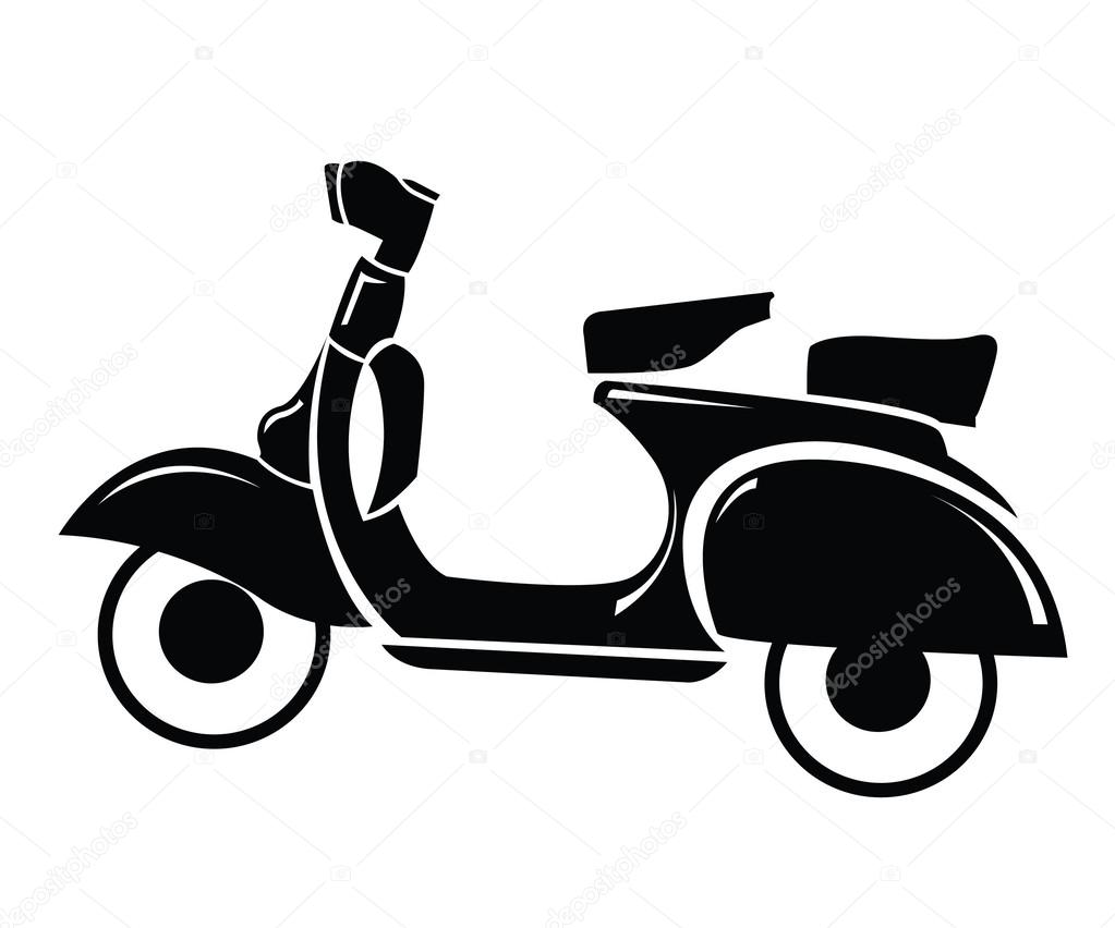 Scooter Symbol — Stock Vector © redrockerz99 63053745