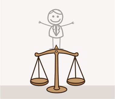 Adam adalet ölçek