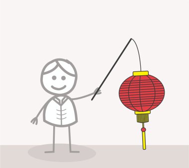 Gong Xi şişman Chai fener