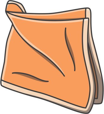 Mendil doodle illüstrasyon tasarımı