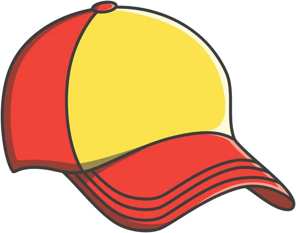 Cap doodle diseño de ilustración — Vector de stock