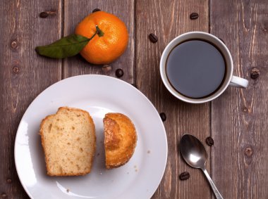 tatlı kahvaltı. arka plan üzerinde