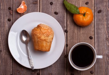 tatlı kahvaltı. arka plan üzerinde