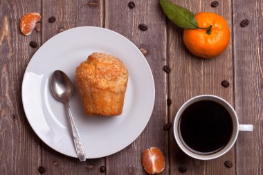 tatlı kahvaltı. arka plan üzerinde