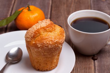 tatlı kahvaltı. arka plan üzerinde