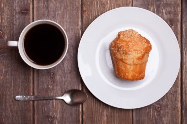 tatlı kahvaltı. arka plan üzerinde