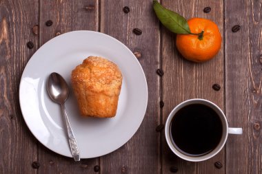 tatlı kahvaltı. arka plan üzerinde