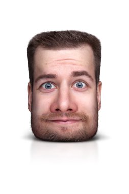 Komik karikatür portre 