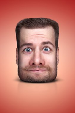 Komik karikatür portre 