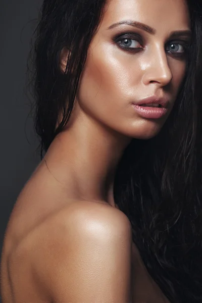 Wet beauty portrait — Stock Photo, Image