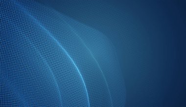bükümlü ve dalgalı üç boyutlu vektör arkaplanı