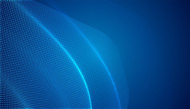 bükümlü ve dalgalı üç boyutlu vektör arkaplanı