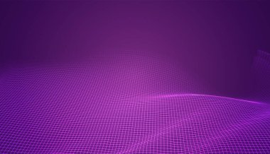 bükümlü ve dalgalı üç boyutlu vektör arkaplanı