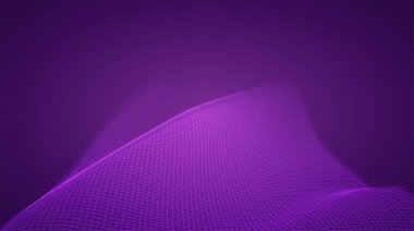 bükümlü ve dalgalı üç boyutlu vektör arkaplanı