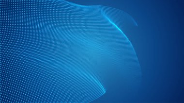 bükümlü ve dalgalı üç boyutlu vektör arkaplanı