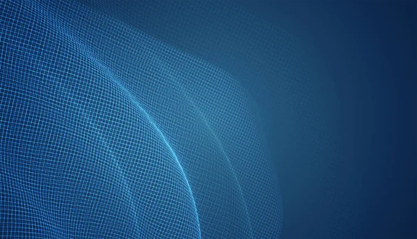 bükümlü ve dalgalı üç boyutlu vektör arkaplanı