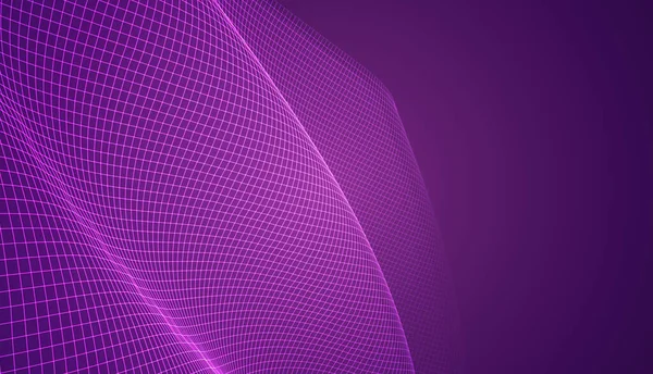 bükümlü ve dalgalı üç boyutlu vektör arkaplanı