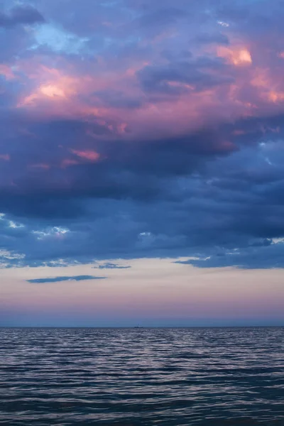 Belle Nuvole Nel Cielo Tramonto — Foto Stock