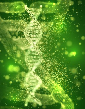vektör soyut elemanı. Bilimsel araştırma ve hastalıkların tedavisi. DNA