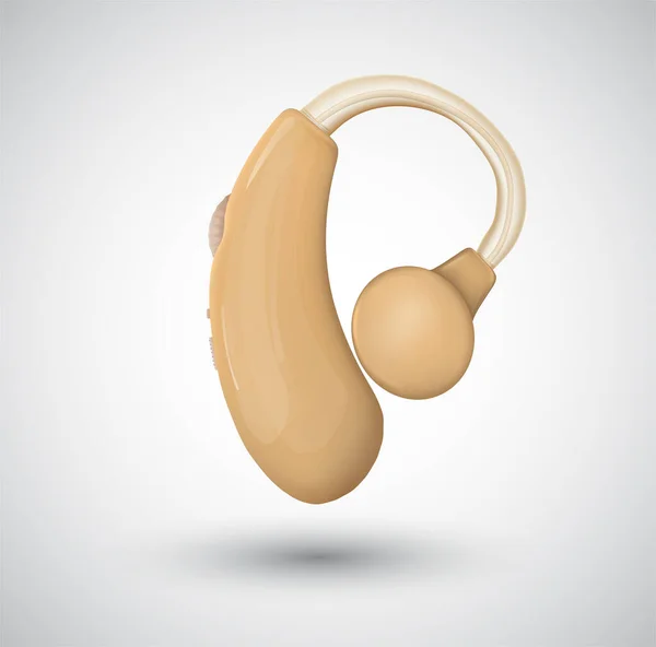 Διανυσματικό Βοήθημα Ακοής Αποκατάσταση Ακοής Φροντίδα Κωφών — Διανυσματικό Αρχείο