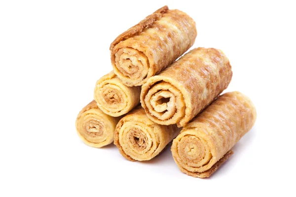 Rotoli di wafer — Foto Stock