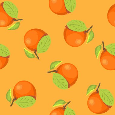 Yapraklı sulu portakallar