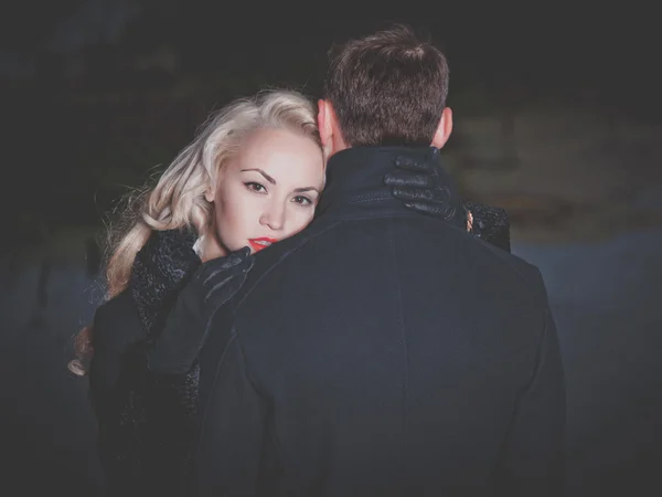 Young attractive couple — Stock Photo, Image