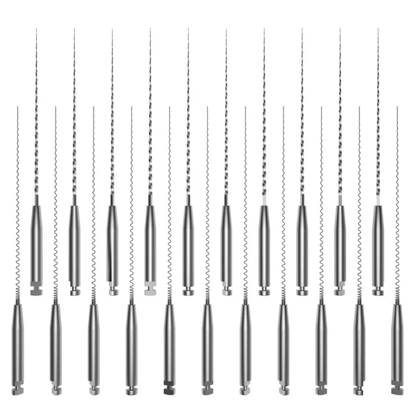 Eendodontic araç diş kök kanal dolgu için tasarlanmıştır — Stok fotoğraf