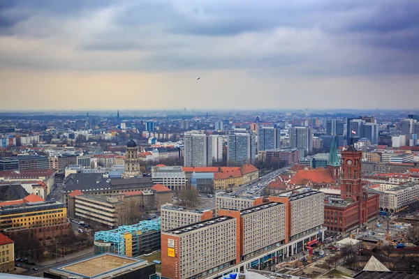 A cidade de Berlim vista — Fotografia de Stock