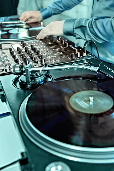 L'equipaggiamento dei DJ — Foto Stock