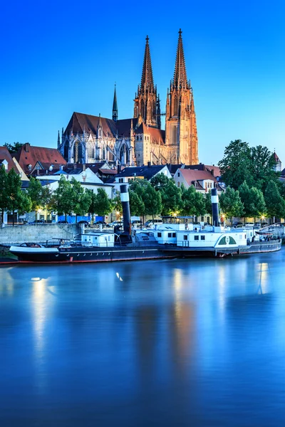 De weergave van Regensburg — Stockfoto