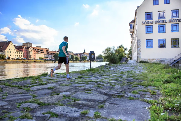 La città di Ratisbona — Foto Stock