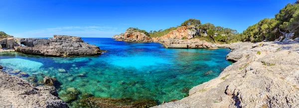 A baía Cala sAlmunia — Fotografia de Stock