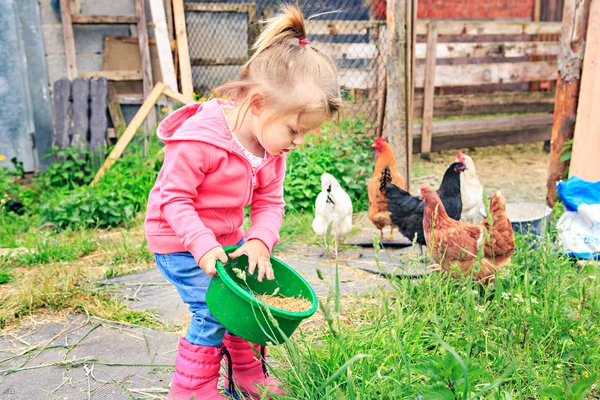 Bönder dotter — Stockfoto