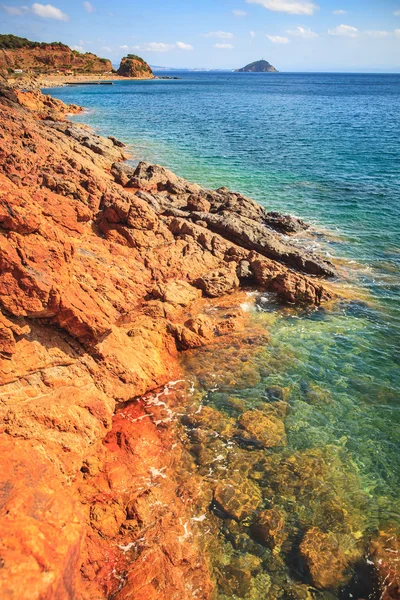 La playa en la isla de Elba — Foto de Stock