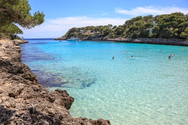 De baai van Cala Gran op Mallorca — Stockfoto