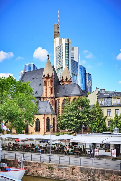 A cidade de Frankfurt — Fotografia de Stock